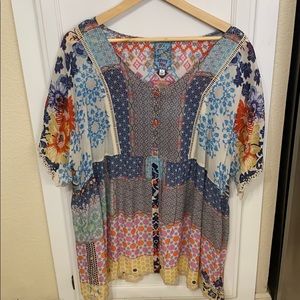 JohnnyWas Silk blouse